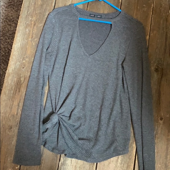 west coast love Tops - Gray long sleeve tee